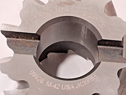 Keo Cobalt Shell End Mill 2-3/4" Dia 1" Arbor Hole 10FL 938-000-109