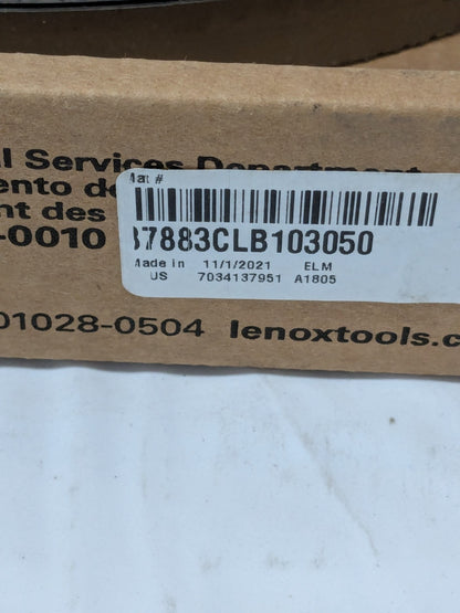 Lenox Welded Bandsaw Blade: 10' Long x 3/4" Wide x 6 to 10 TPI 87883CLB103050