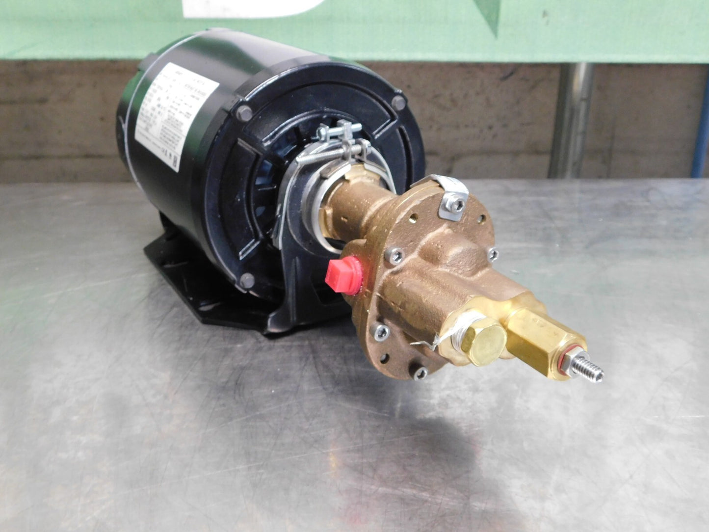 Pentair Close Coupled Carbonator Gear Pump 3/8" Port 1/2 HP GCBN33V PARTS/REPAIR