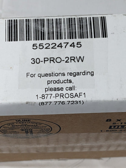 PRO-SAFE Floor & Aisle Marking Tape: 2" W, 100' L, 30 mil Thick 30-PRO-2RW