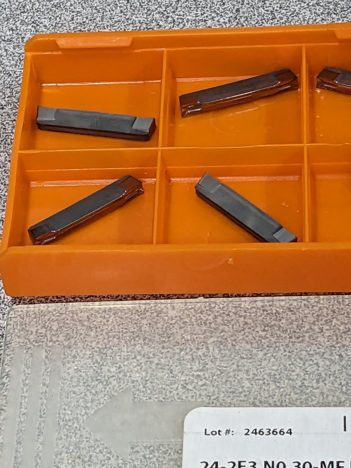 HERTEL 242E3.N0.30MF HT420C Carbide Cutoff Insert Qty 10 2000296