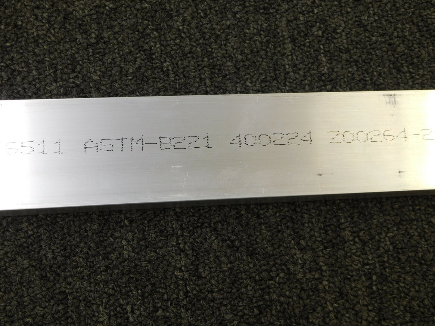 Kaiser Aluminum 72" x 2" x .5" 6061-T6511
