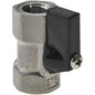 Miniature Manual Ball Valve: 1/4" Pipe, Full Port lot of 3 6Q01H08