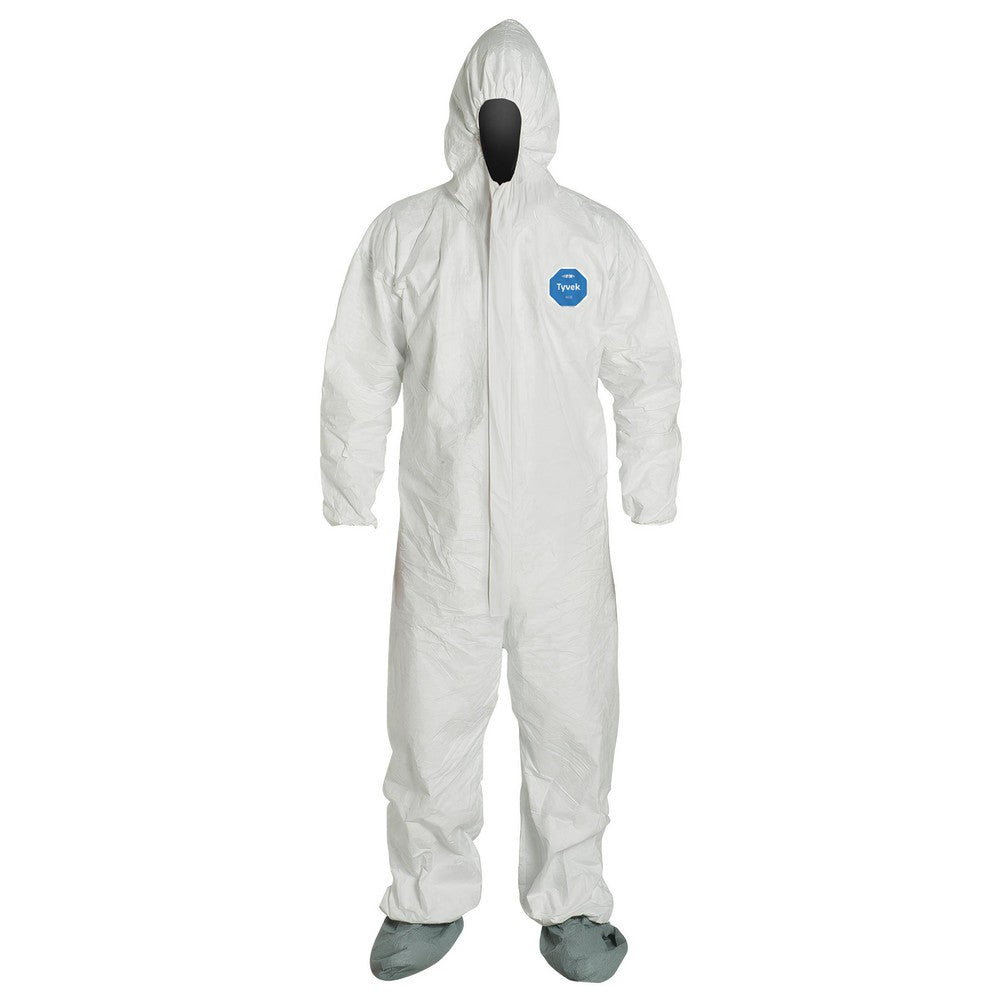 Dupont Disposable Abrasion Protection Coveralls Size 2XL 25PK TY122SWH2X002500