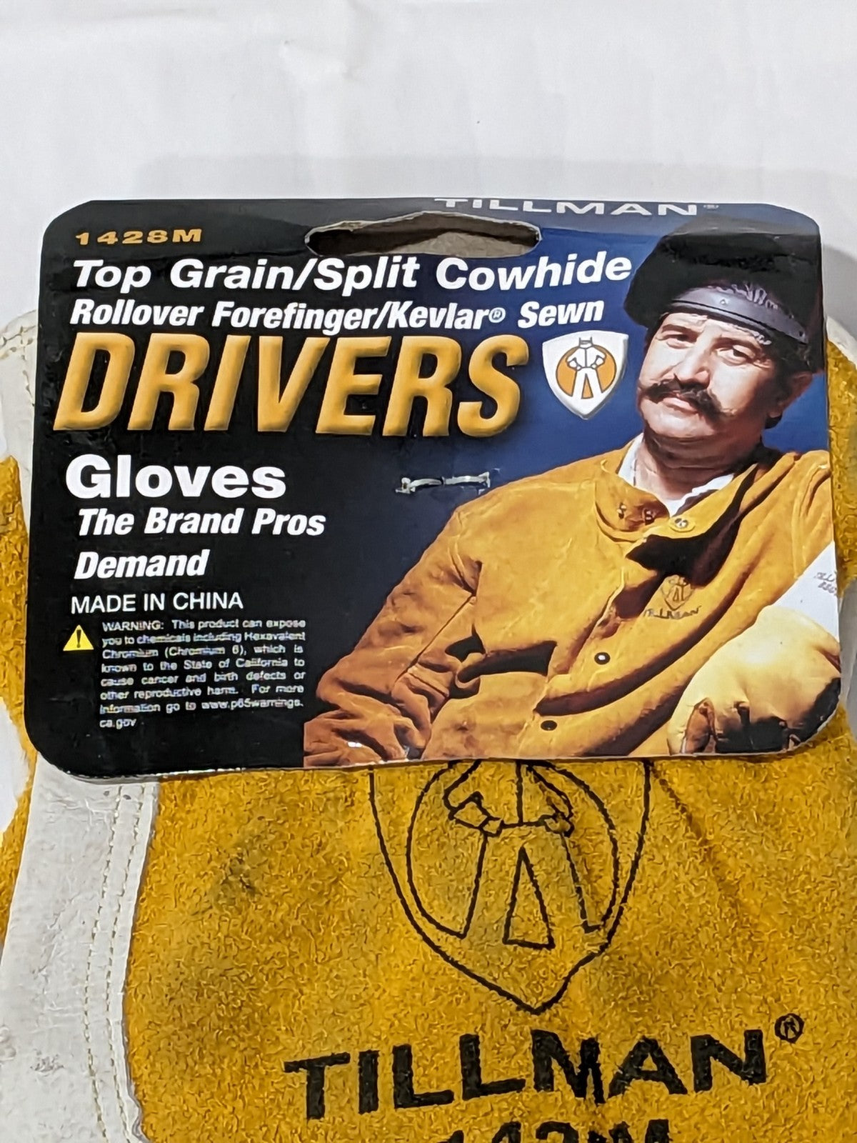 Tillman Top Grain/Split Cowhide Drivers Gloves Size Medium1428M