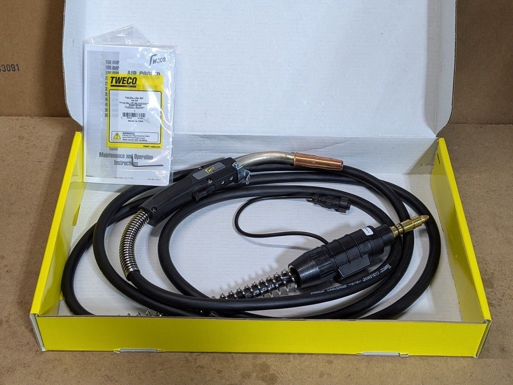 Tweco WeldSkill Air-Cooled MIG Welding Gun 250 Amp 15 Ft. Cable WM250M154045