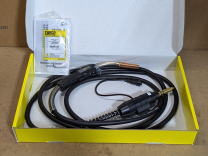 Tweco WeldSkill Air-Cooled MIG Welding Gun 250 Amp 15 Ft. Cable WM250M154045