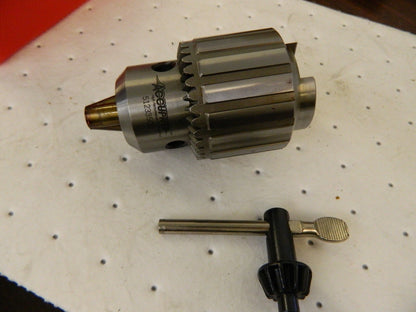 ACCUPRO Drill Chuck: 1/16 to 5/8 Capacity, Tapered Mount, JT3 CY0161604