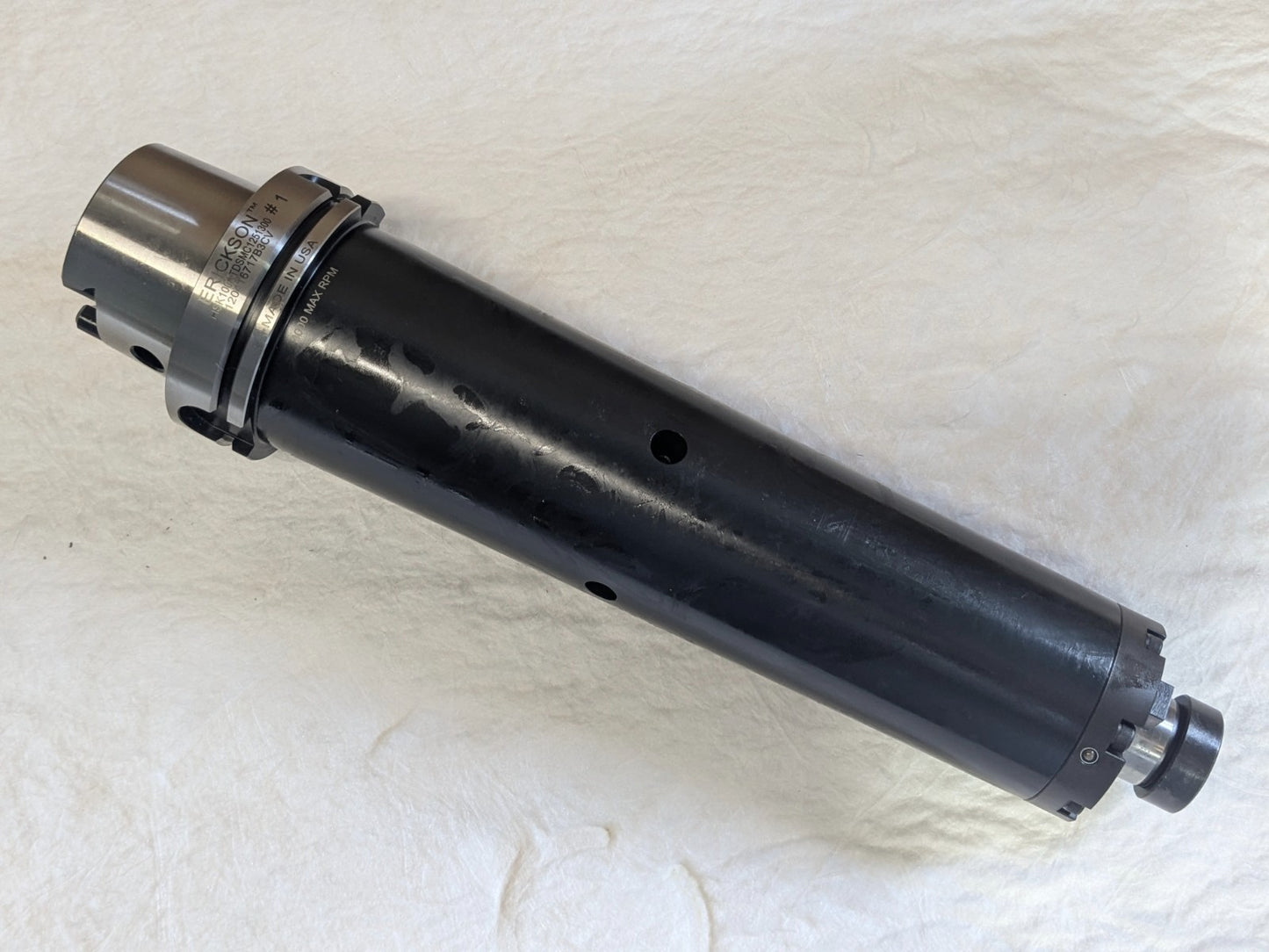 Erickson Tunable Shell Mill Holder HSK100A Taper 1-1/4" Pilot Dia. 3000 RPM Max.