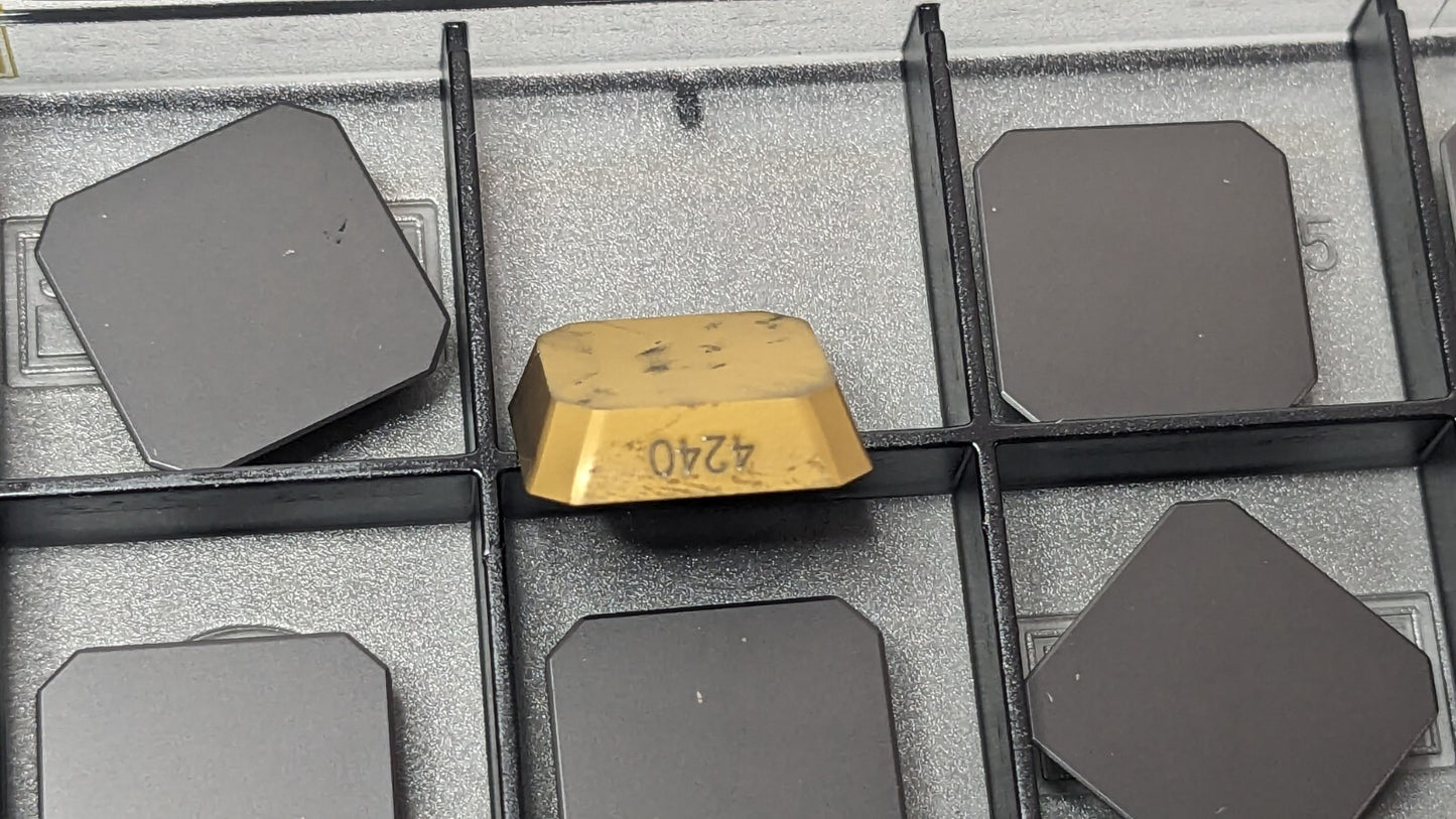 Sandvik Coromant Carbide Milling Inserts SEKN 12 03 AZ 4240 QTY 10 5749494