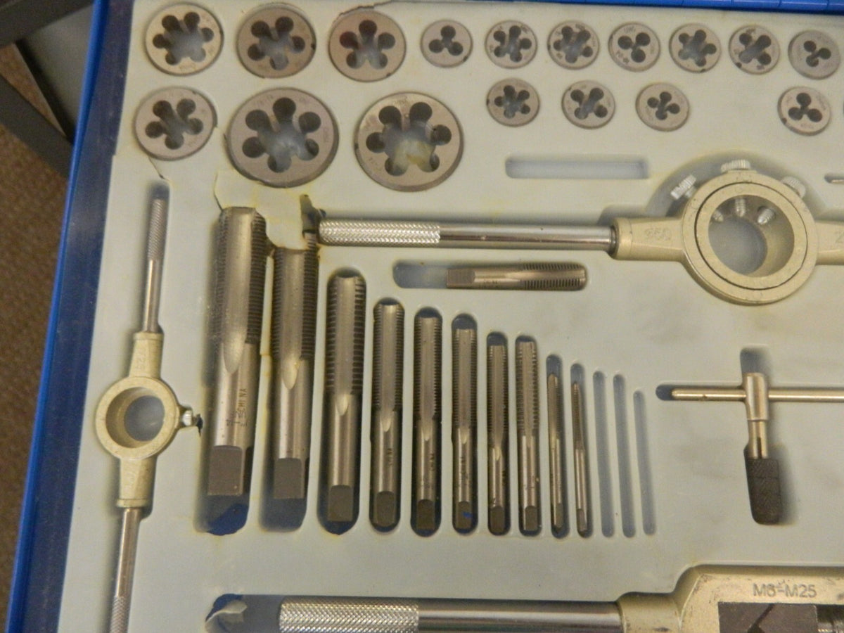 Interstate #4-40 to 1-14 Tap, NPT, UNC, UNF Tap & Die Set INCOMPLETE CCT1569