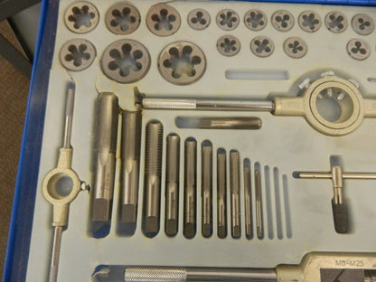 Interstate #4-40 to 1-14 Tap, NPT, UNC, UNF Tap & Die Set INCOMPLETE CCT1569