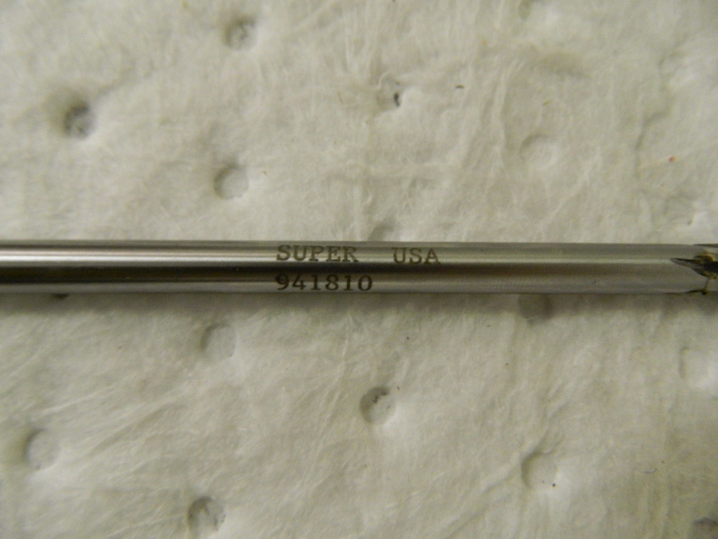 Super Tool Coolant Chucking Reamer 19/64" 4  HSS 941810