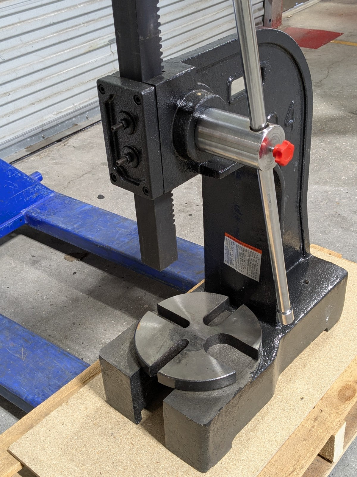 Gibraltar Heavy Duty Manual Arbor Press 4 Ton Pressure 16-3/4" Stroke