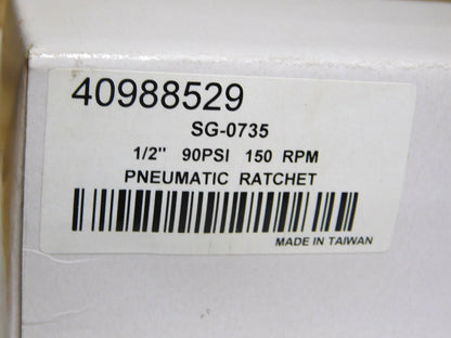 Professional Pneumatic HD Ratchet Wrench 1/2 Drive 90 PSI 150 RPM SG-0735