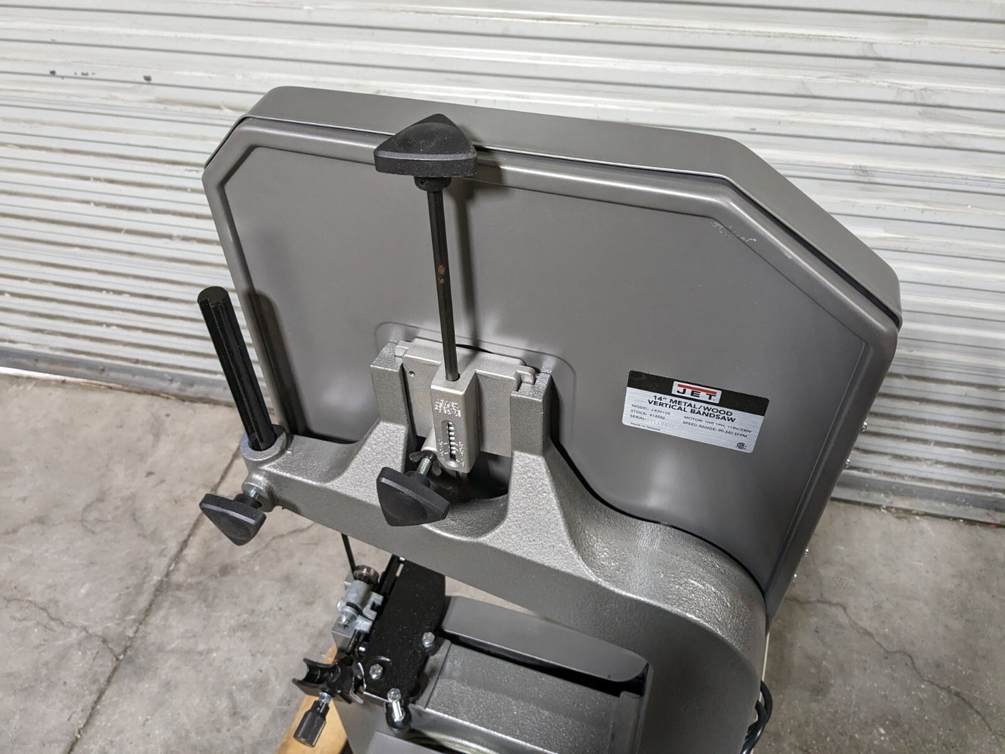 Jet 14" Metal / Wood Vertical Variable Speed Bandsaw 115v J-8201VS Parts/Repair