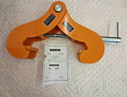 Harrington Hoist 20,000lb Capacity Beam Clamp UBC100