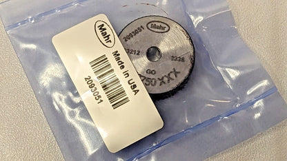Mahr Master Ring GO w/Cert  0.156750" XXX 2093051