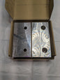 GIBRALTAR Vise Jaw: 6 Wide, 3 High, 2 Thick, Flat Qty 2 428-1076