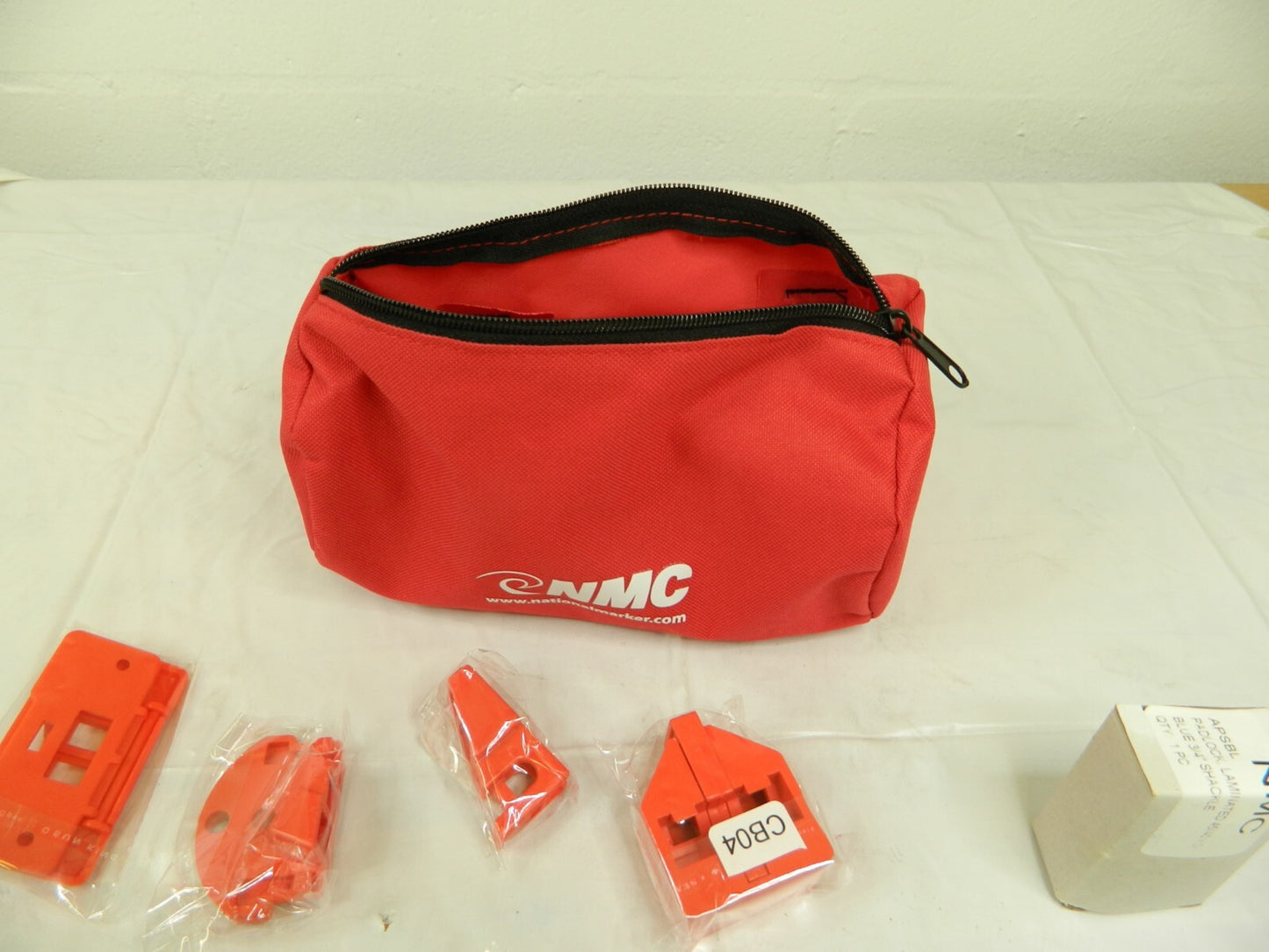 NMC 18 Piece Electrical Lockout Kit Keyed Differently, Comes in Pouch BLOK3