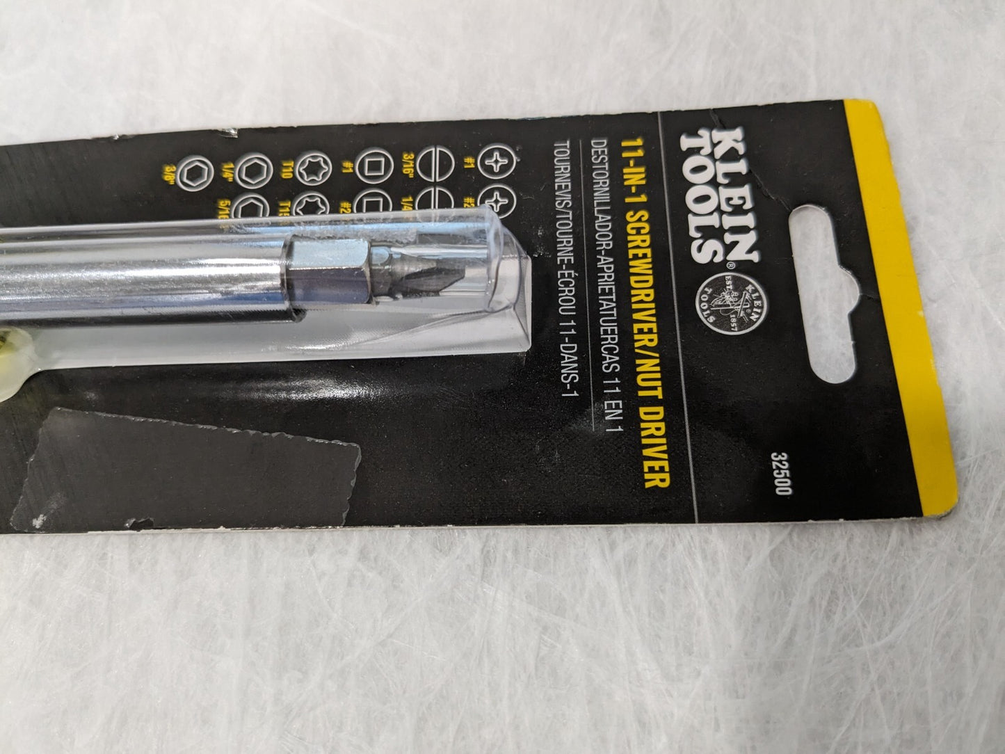 KLEIN TOOLS Nut Driver &amp; Bit Screwdriver Set 32500
