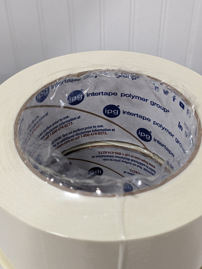 INTERTAPE Masking Tape: 2" Wide, 60 yd Long, 5 mil Thick Qty 6 PG500.13