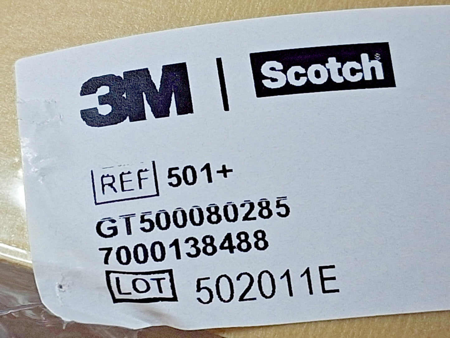 3M Masking Tape QTY6 48 mm Wide 55 m Long 7.3 mil Thick Tan 7000138488