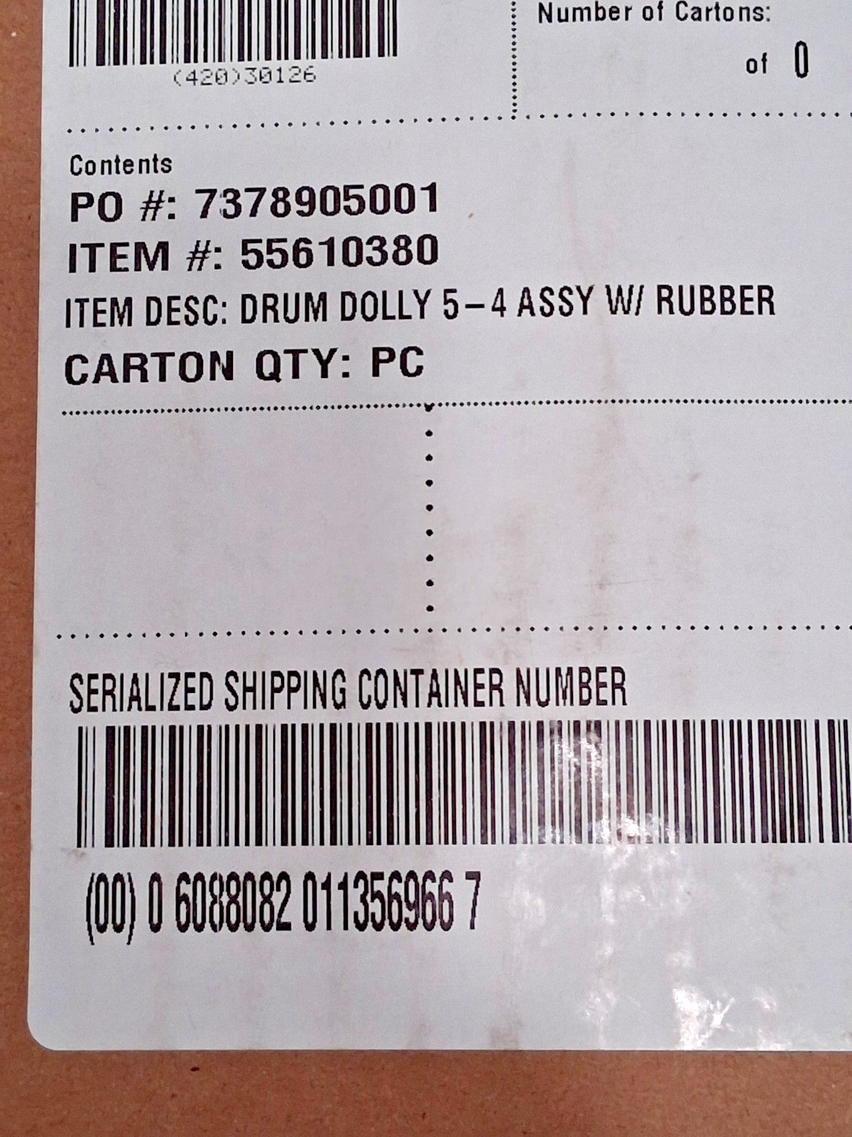E.R. Wagner Steel Pail Dolly 5 to 16 Gal 55610380