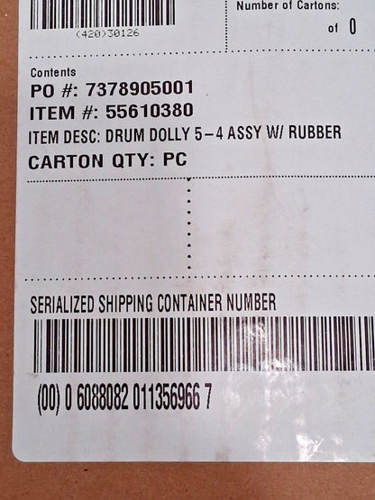 E.R. Wagner Steel Pail Dolly 5 to 16 Gal 55610380