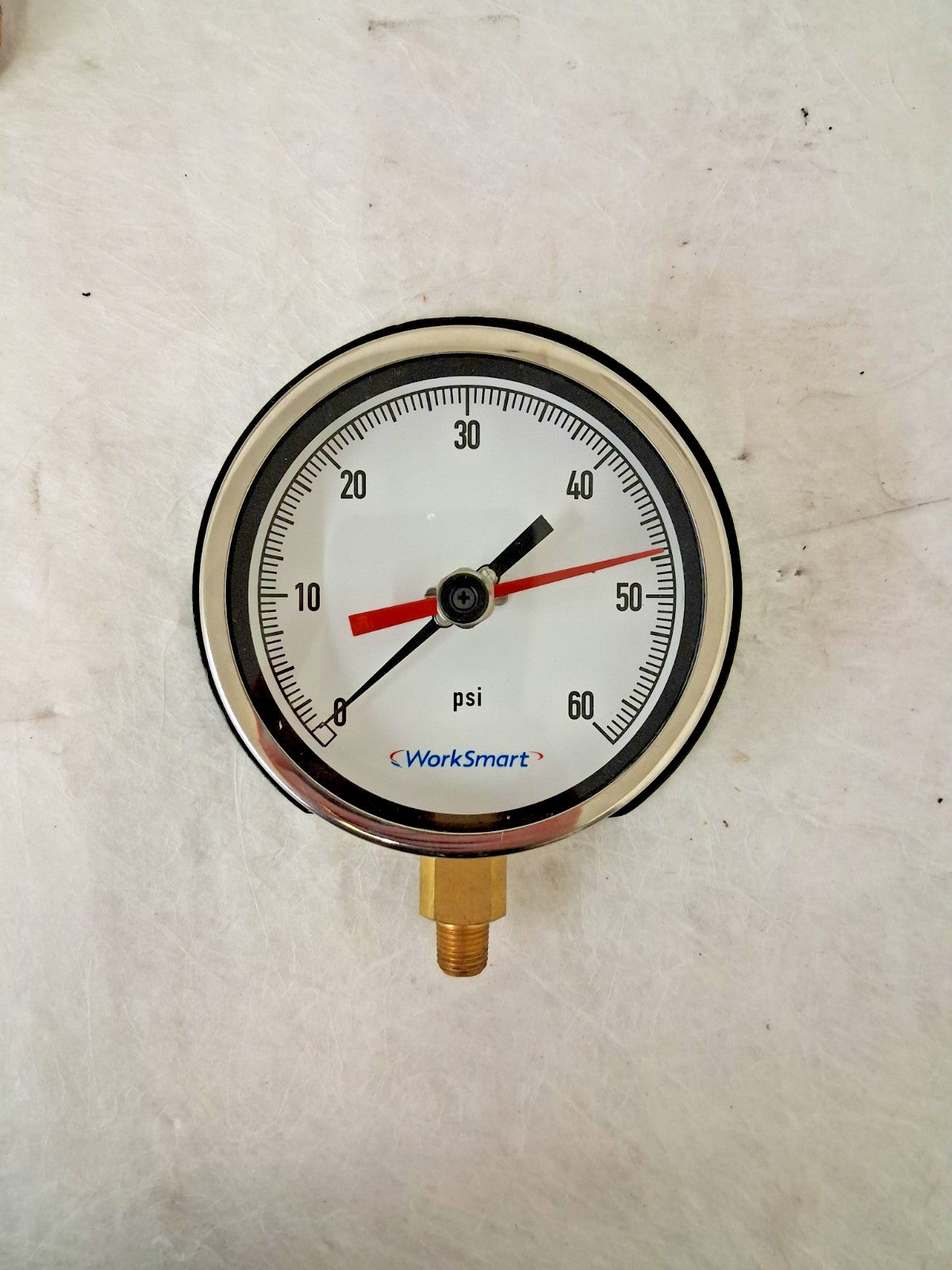 Pro Pressure Gage Lower Connection Mount 4-1/2" Dial 1/4 Thread WS-PE-304