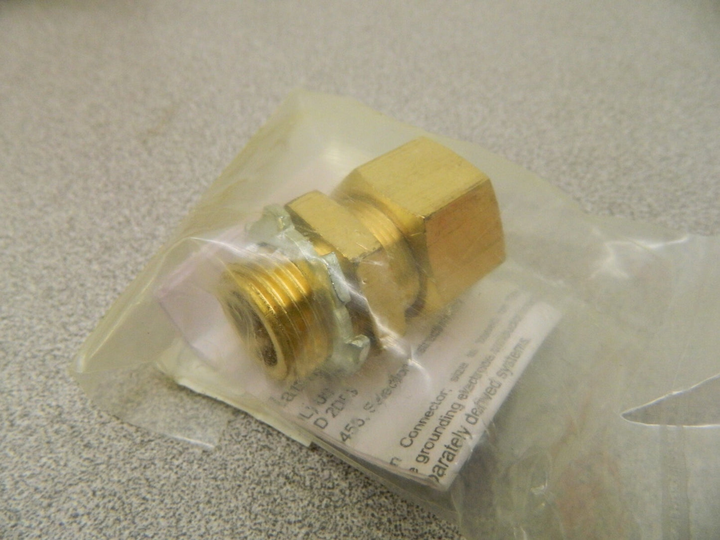 Kenny Clamp Brass Grounding And Bonding Connector 8-AWG Stranded Qty 10 KC8ST