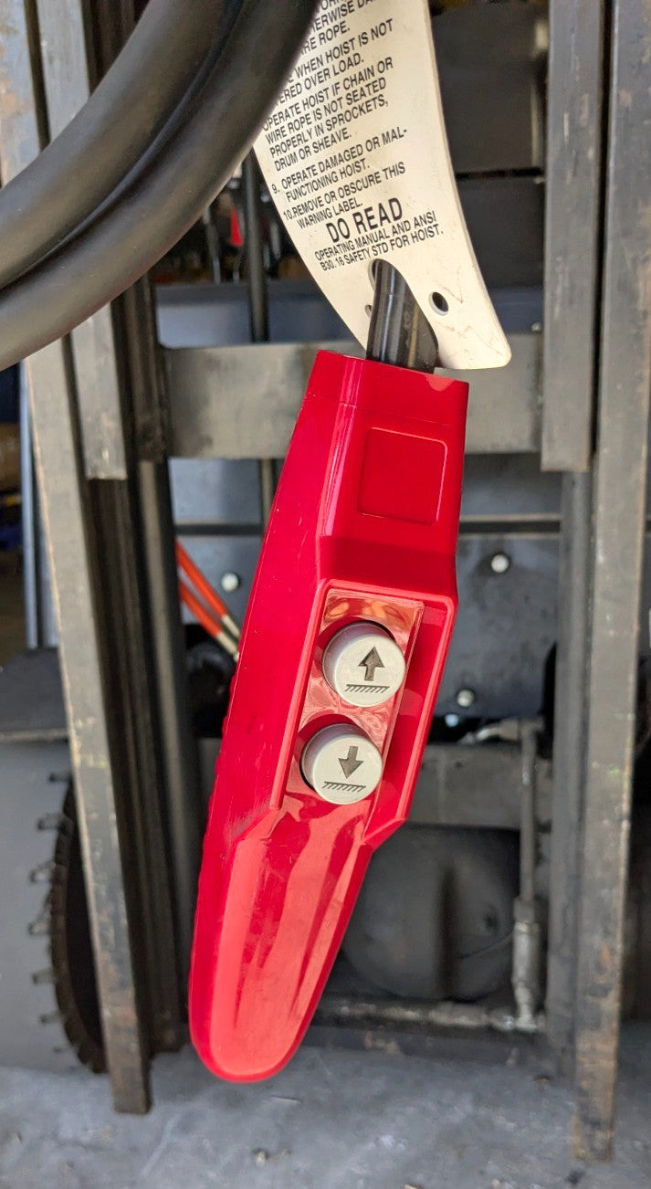 COFFIN JLC 1/2 Ton Chain Hoist  115 / 230V  1000LB Capacity  **Lightly Used**