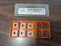 HERTEL Turning Insert 10pk SNMA433 HC310T, Carbide 89455182