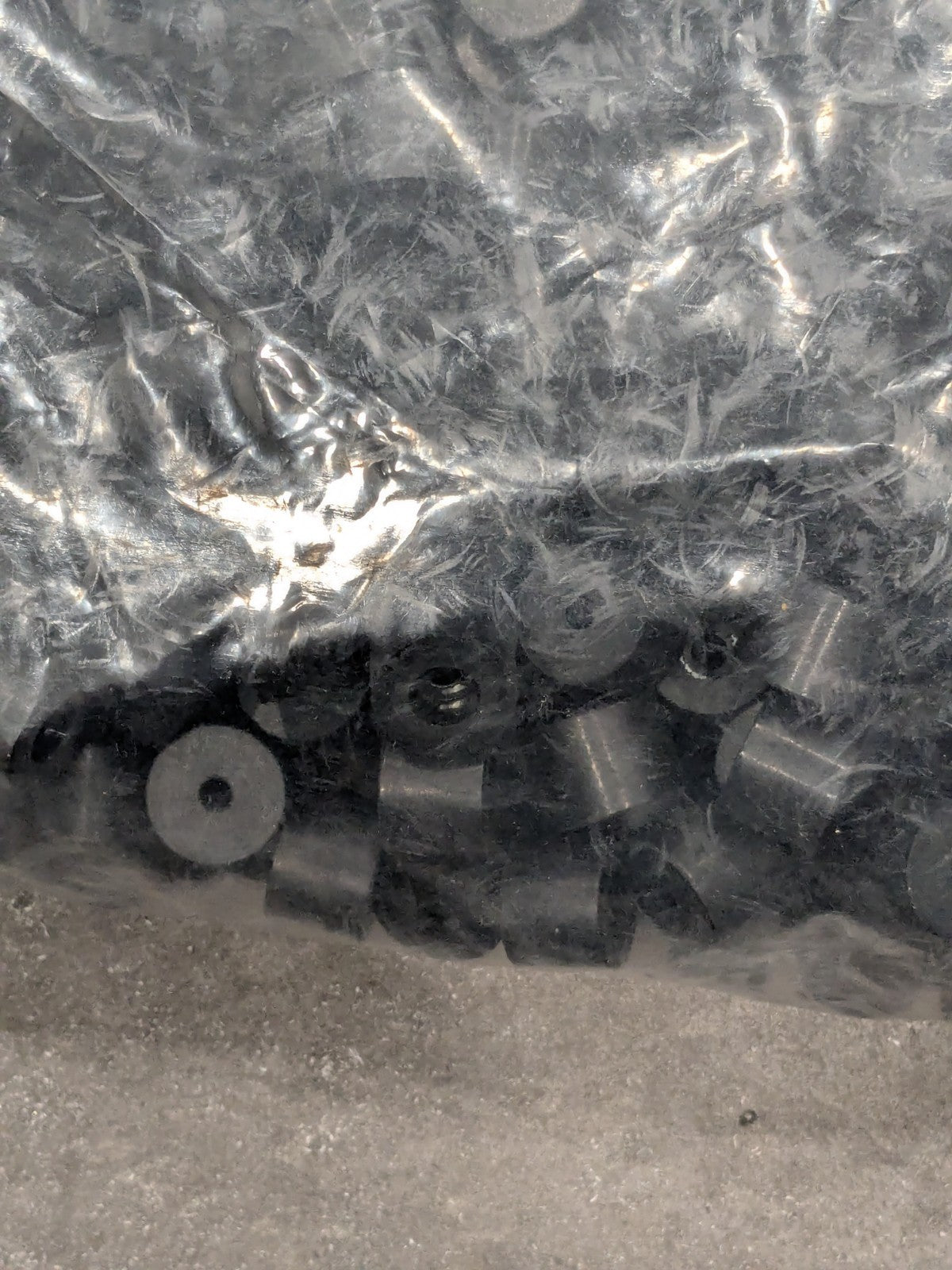 Electro-Hardware Rubber Bumpers 3/8 Thread, 9/16" High 1000 PCS IRECRB-4-BKN