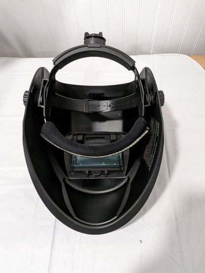 PRO-SAFE Welding Helmet: Black, Nylon, Shade 10 WH-100-ST