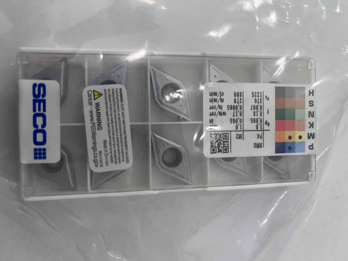 Seco Turning Insert: DCMT431-M3 TM3501, Carbide pack of 10 03276264