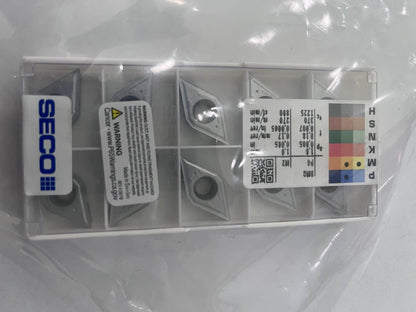 Seco Turning Insert: DCMT431-M3 TM3501, Carbide pack of 10 03276264