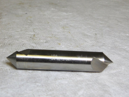 Hertel HSS Double End Countersink 3/4 Head Dia 1Fl 3/4 Shank Dia 89339253 USA