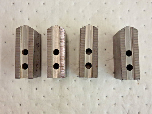 Abbott Workholding Products Soft Lathe Chuck Jaws Serrated 4 Jaws KTT10S1