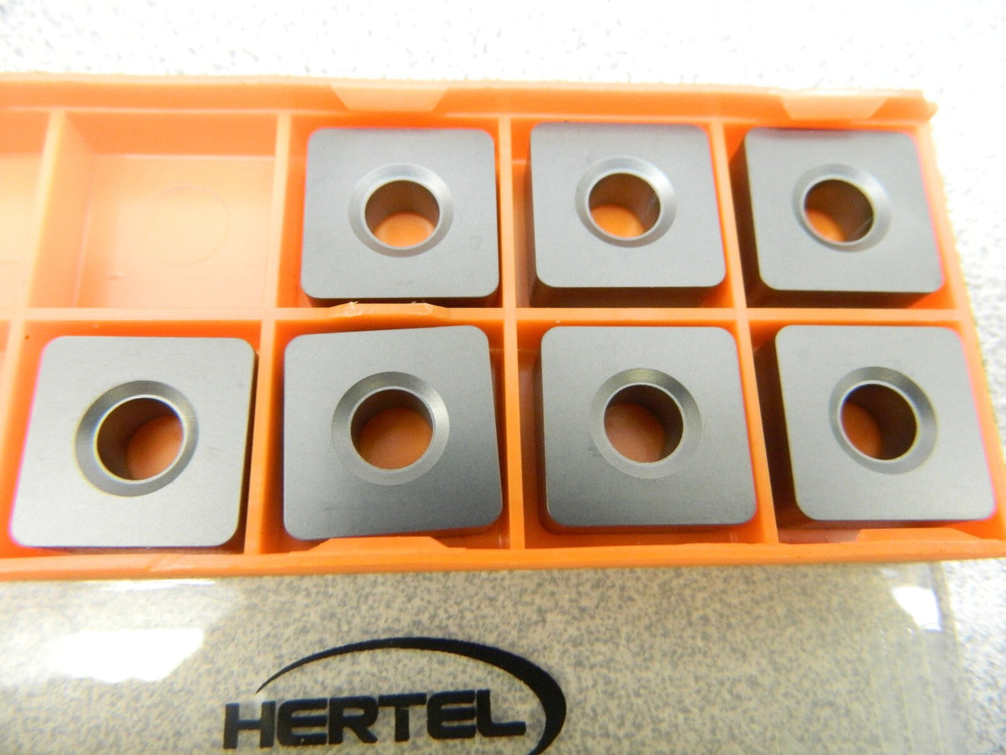 HERTEL SNMA544 HC310T Carbide Turning Insert Qty 7 89455117