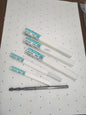 Metal Removal 5pk Carbide End Mills 5/16" x 1-1/2" TICN 2FL Long Reach