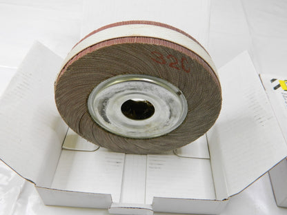 TRU-MAXX 6 x 1" 320 Grit Aluminum Oxide Unmounted Flap Wheel Qty 2 87662300