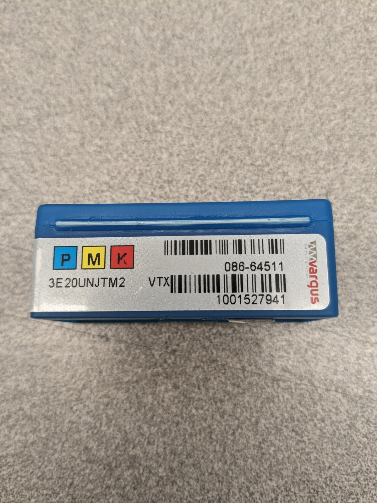 VARGUS 3E20UNJTM2VTX Carbide Thread Mill Insert Qty 10 64511