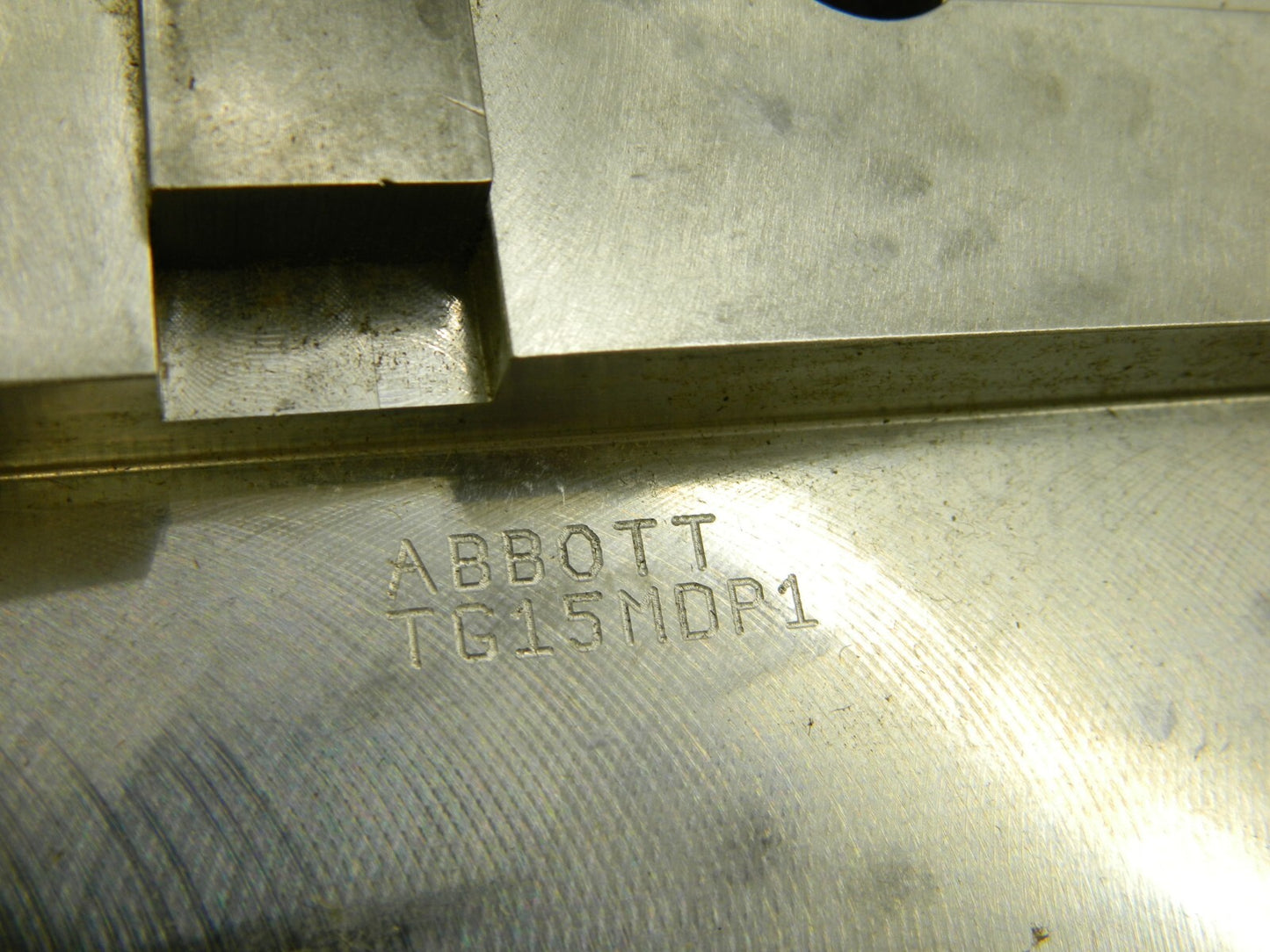 Abbott ( 1 ) Soft Lathe Chuck Jaw: Tongue & Groove 15 OAW, 4 OAH TG15MDP1