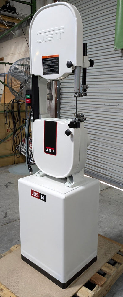 JET JWBS-14CS 14 inch Woodworking Band Saw  115/230V  1HP  NEW / Missing Table
