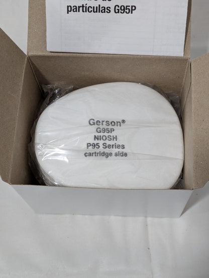 Gerson G95P P95 Particulate Filter - Case of 100 Filters 0871916