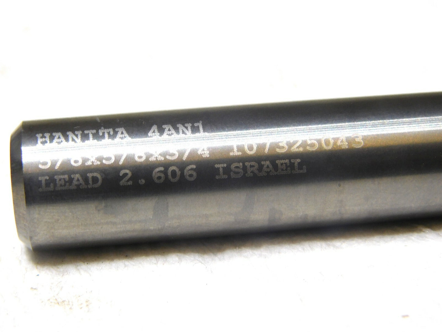 Hanita Solid Carbide Ball End Mill 5/8 Dia 5/8 Shank Dia 6 OAL 107325043
