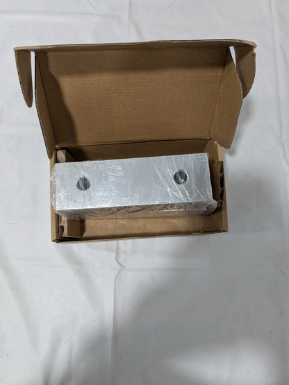 Gibraltar Vise Jaw: 6.13" Wide, 2" High, 2.0000" Thick, Flat, 1 Pair 428-1069