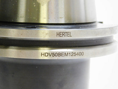 Hertel End Mill Holder HDV50BEM125400 V50 1-1/4" Bore HDV50BEM125400