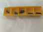 KENNAMETAL Grooving Inserts 5pc: NG3K KCP25B, Solid Carbide 5967946